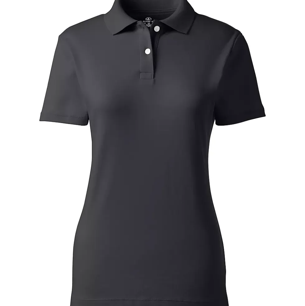 Women's Short Sleeve Feminine Fit Interlock Polo Shirt