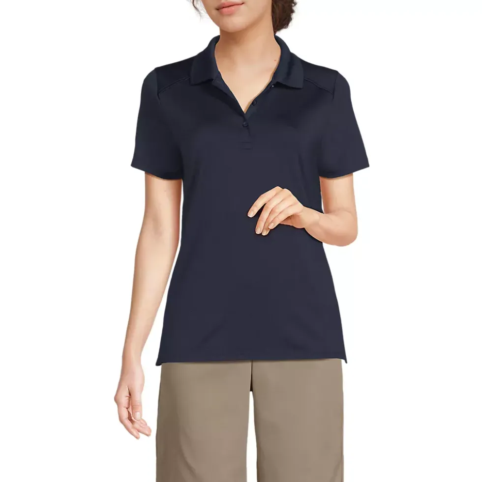 Women's Short Sleeve Feminine Fit Rapid Dry Polo Shirt