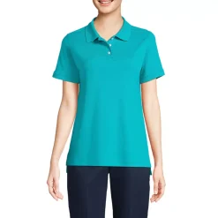 Women's Short Sleeve Interlock Polo Shirt