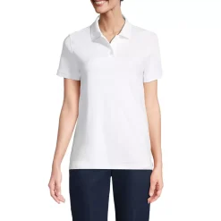 Women's Short Sleeve Interlock Polo Shirt