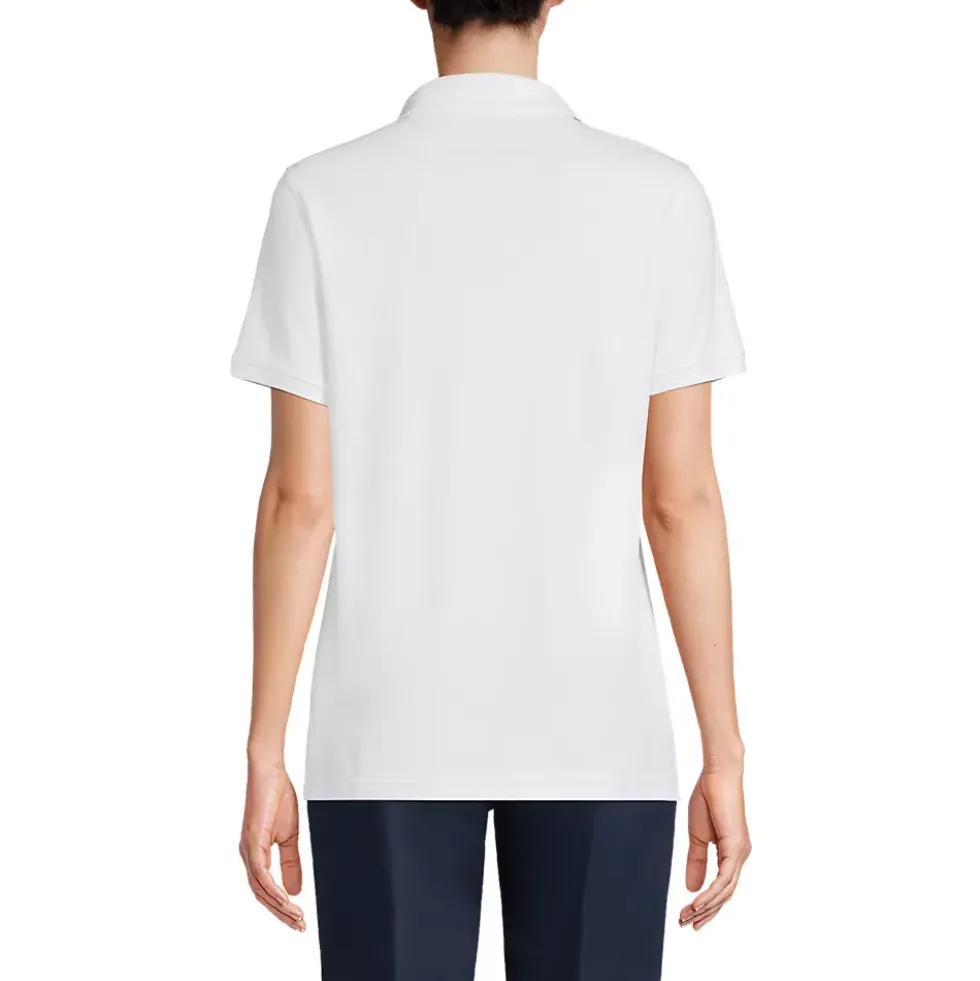 Women's Short Sleeve Interlock Polo Shirt