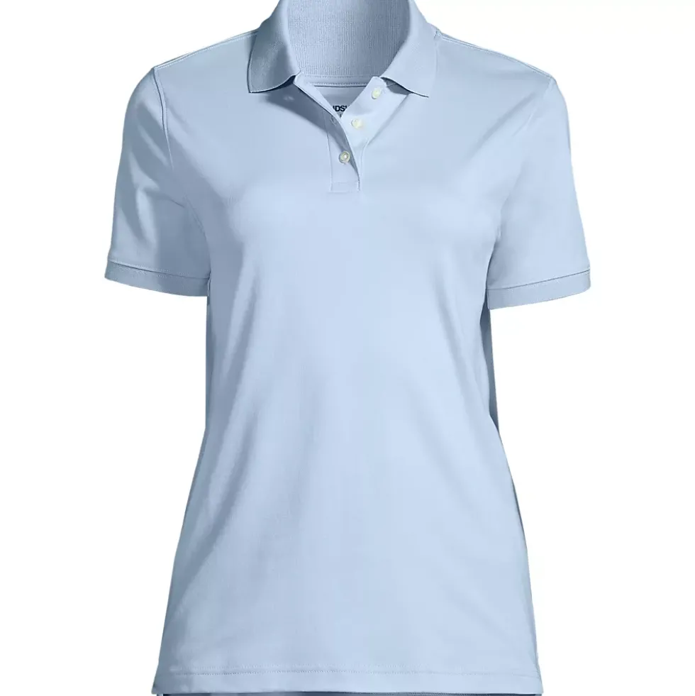 Women's Short Sleeve Interlock Polo Shirt
