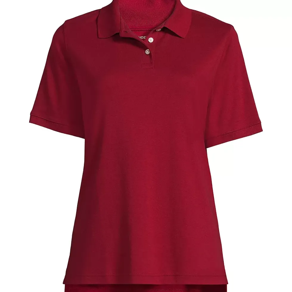 Women's Short Sleeve Interlock Polo Shirt