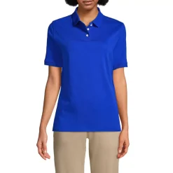 Women's Short Sleeve Interlock Polo Shirt
