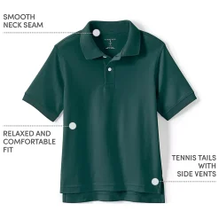 Women's Short Sleeve Interlock Polo Shirt