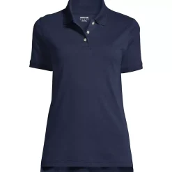 Women's Short Sleeve Interlock Polo Shirt