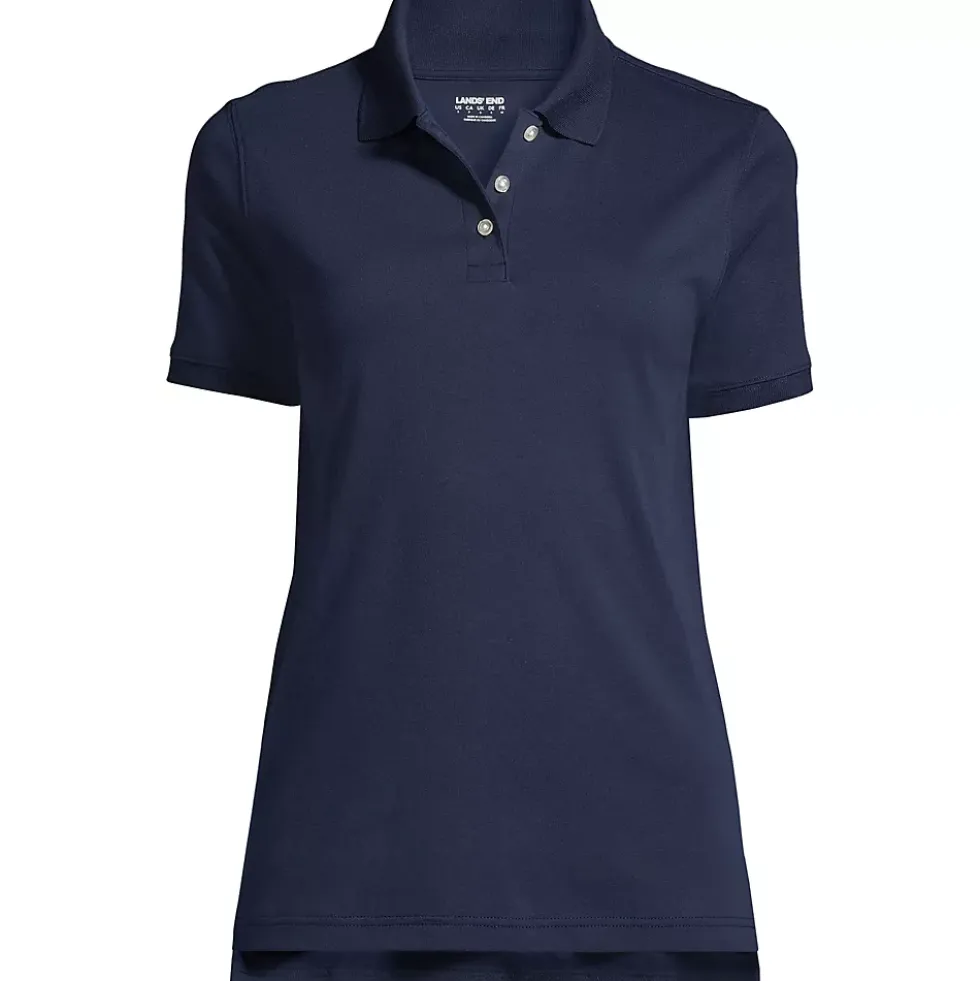 Women's Short Sleeve Interlock Polo Shirt