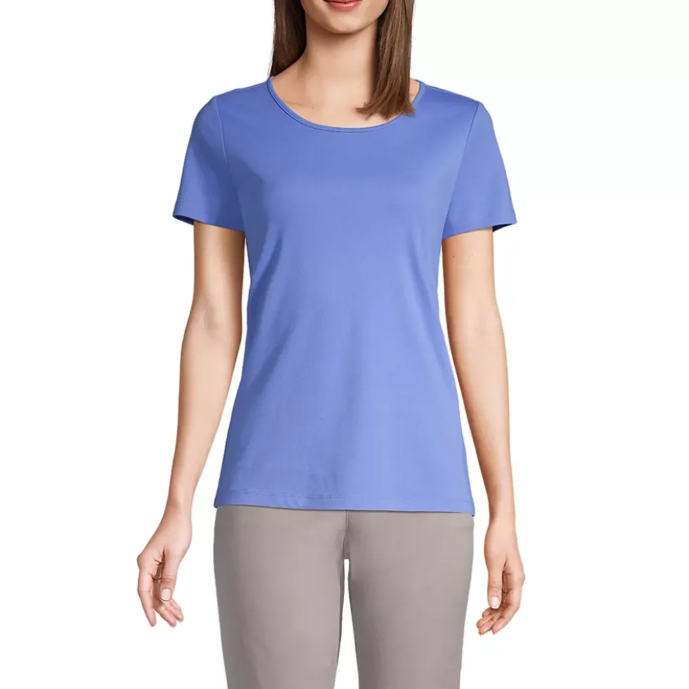 Women's Short Sleeve Jewelneck Tee