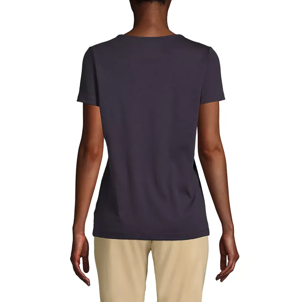 Women's Short Sleeve Jewelneck Tee