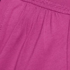 Women's Short Sleeve Lightweight Jersey Gathered Shoulder T-Shirt