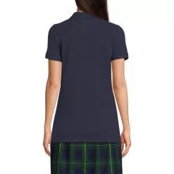 Women's Short Sleeve Mesh Polo Shirt