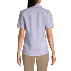 Women's Short Sleeve Oxford Shirt