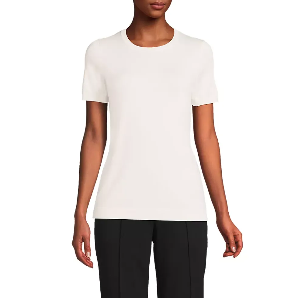 Women's Short Sleeve Performance Sweater