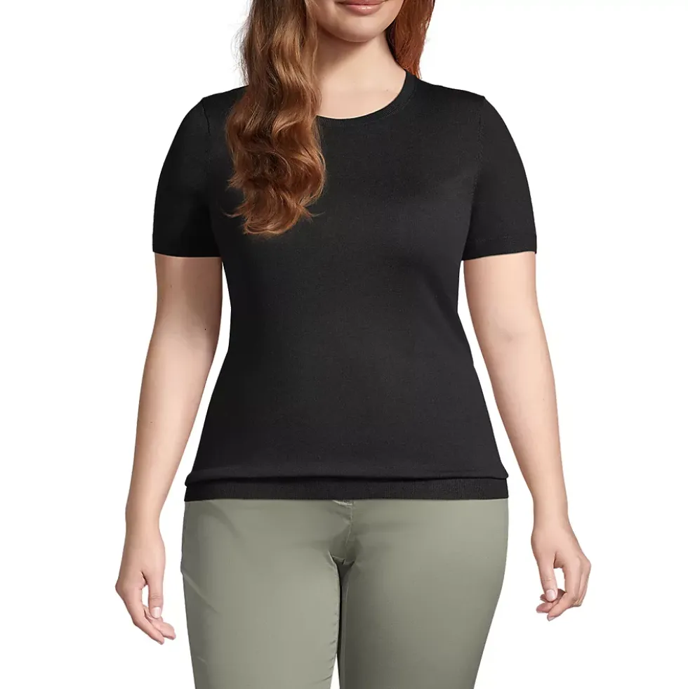 Women's Short Sleeve Performance Sweater