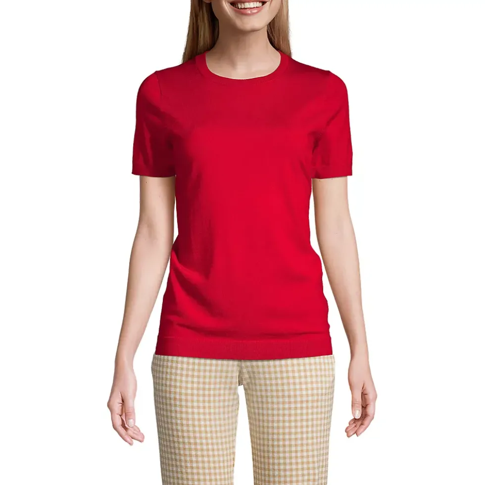 Women's Short Sleeve Performance Sweater