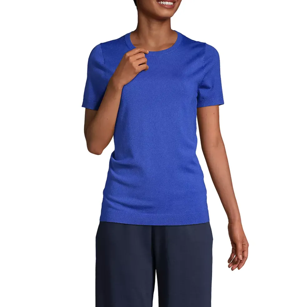 Women's Short Sleeve Performance Sweater