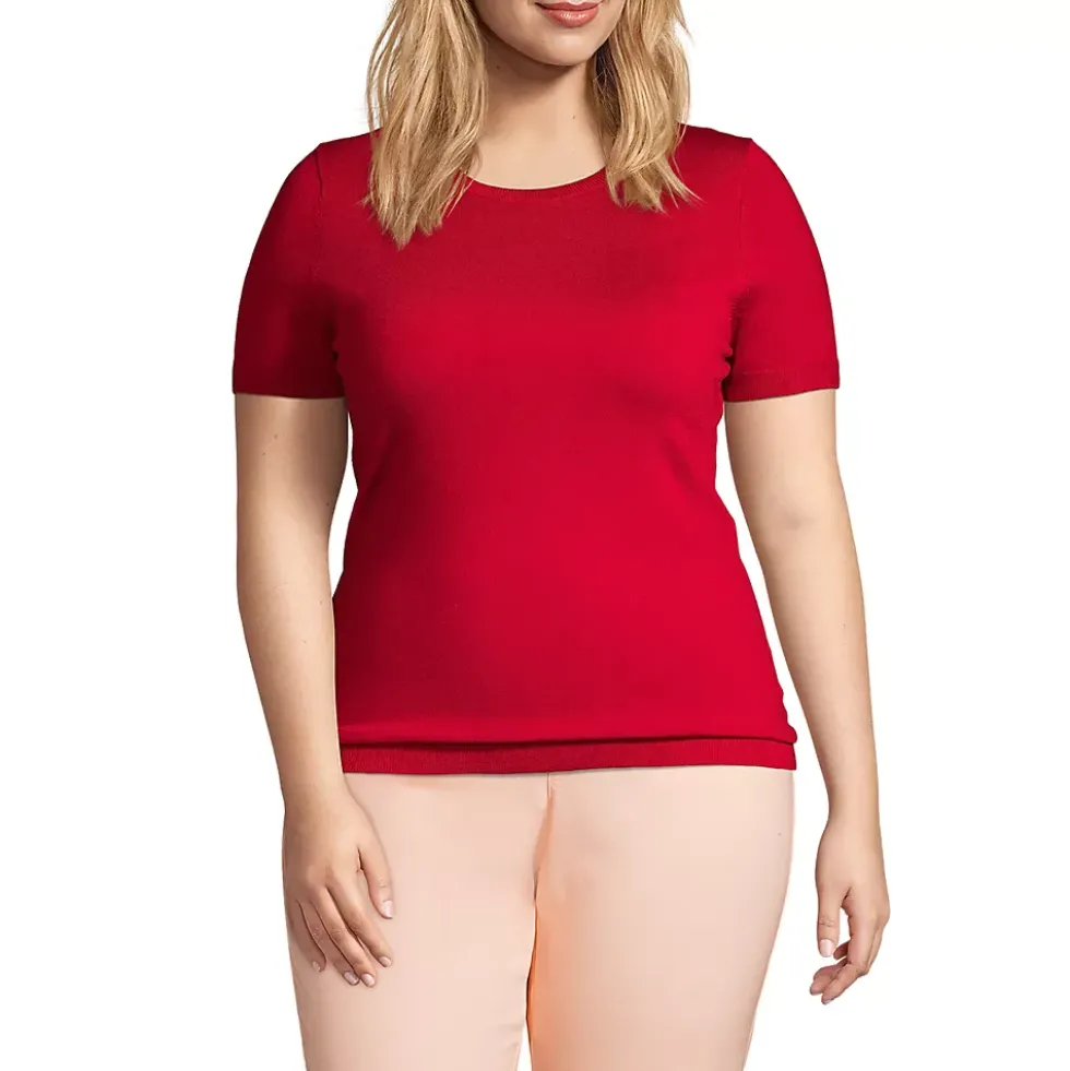 Women's Short Sleeve Performance Sweater