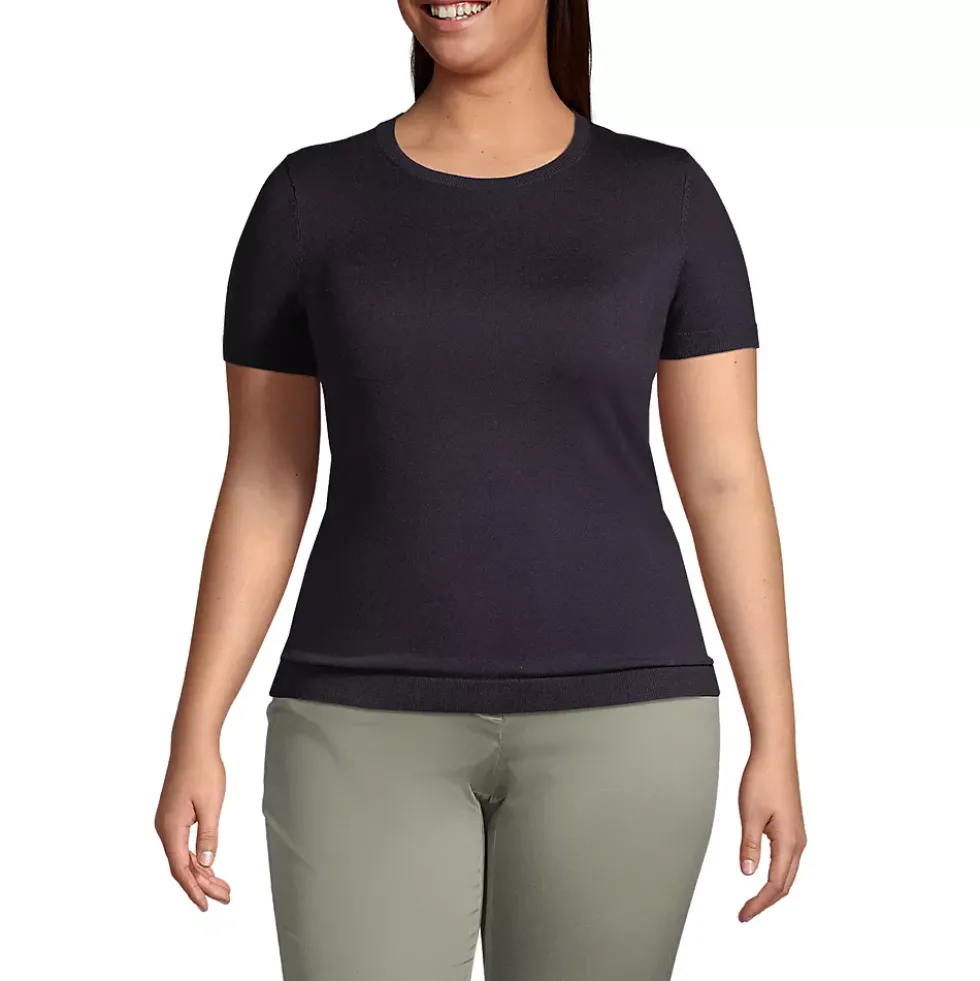Women's Short Sleeve Performance Sweater