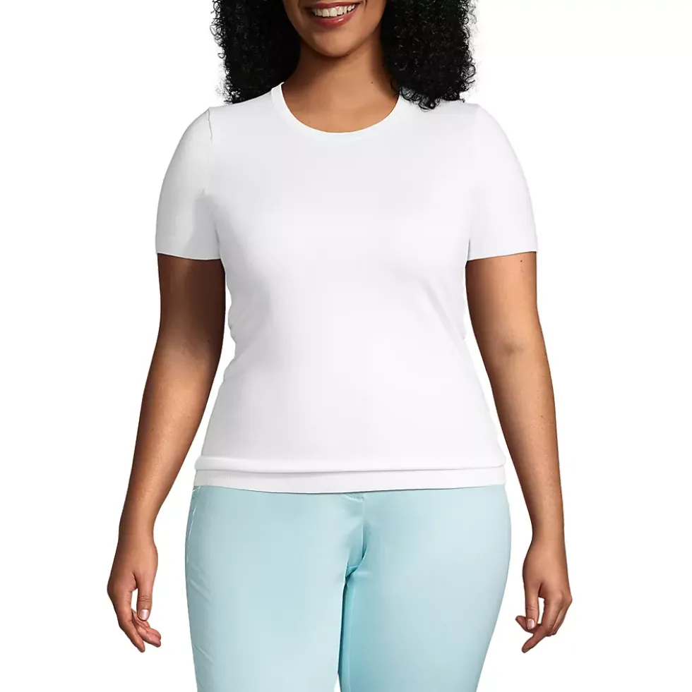 Women's Short Sleeve Performance Sweater