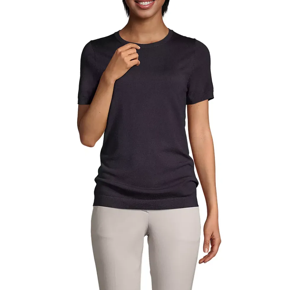 Women's Short Sleeve Performance Sweater