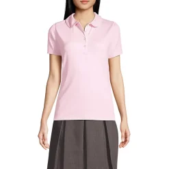 Women's Short Sleeve Peter Pan Collar Polo Shirt