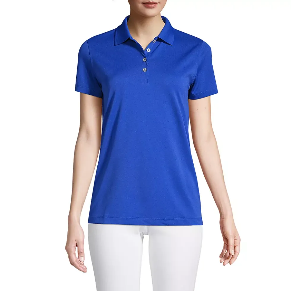 Women's Short Sleeve Polyester Polo Shirt