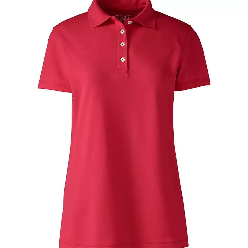 Women's Short Sleeve Polyester Polo Shirt