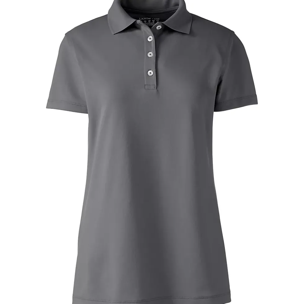 Women's Short Sleeve Polyester Polo Shirt