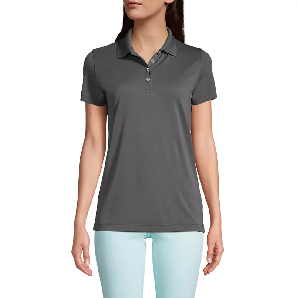 Women's Short Sleeve Polyester Polo Shirt