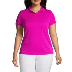 Women's Short Sleeve Polyester Polo Shirt
