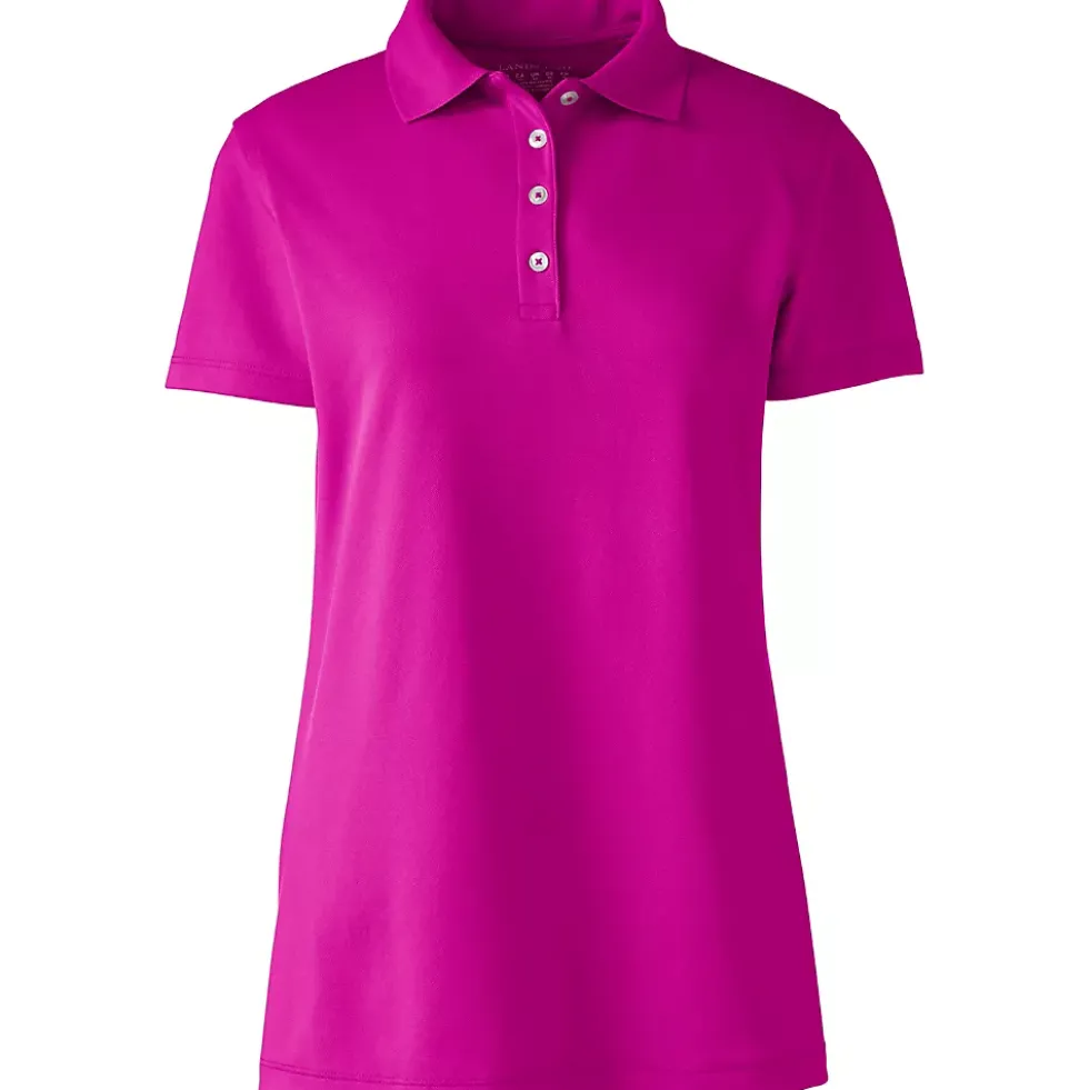 Women's Short Sleeve Polyester Polo Shirt