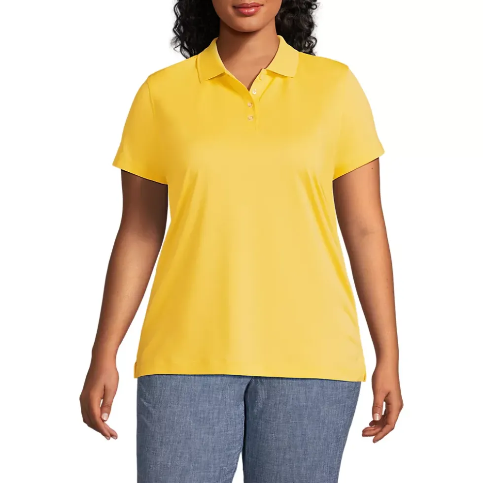 Women's Short Sleeve Polyester Polo Shirt