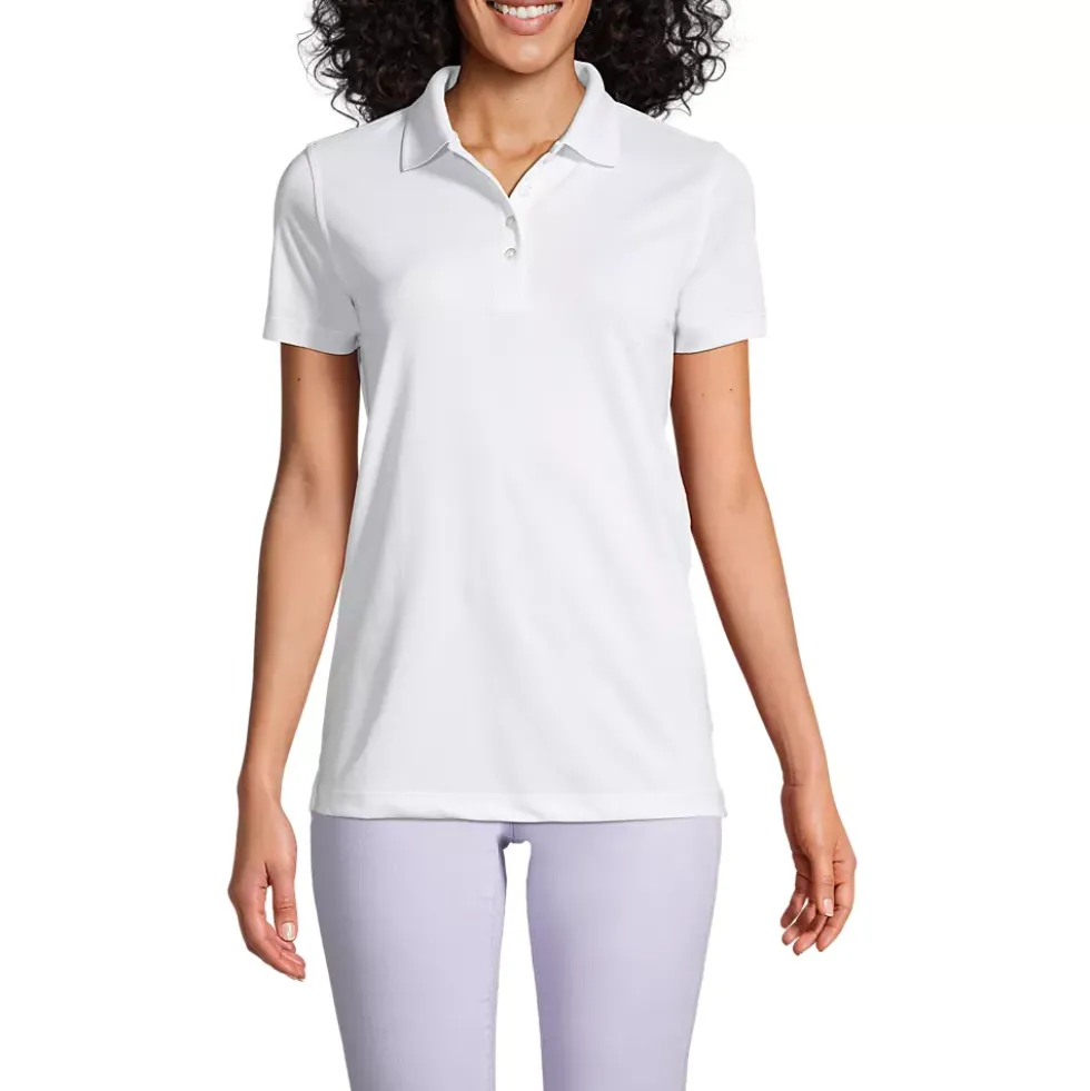 Women's Short Sleeve Polyester Polo Shirt
