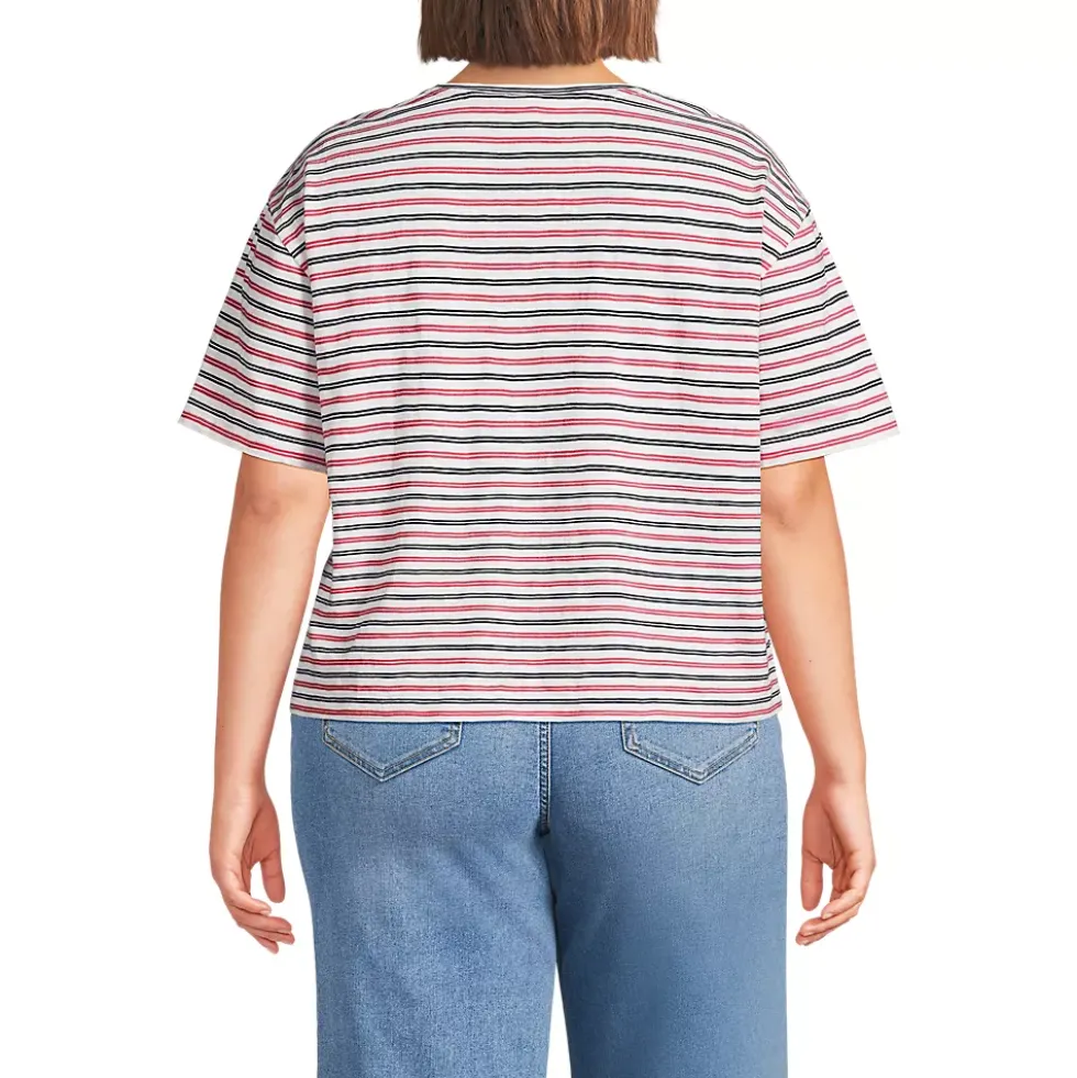 Women's Short Sleeve Slub Jersey T-Shirt