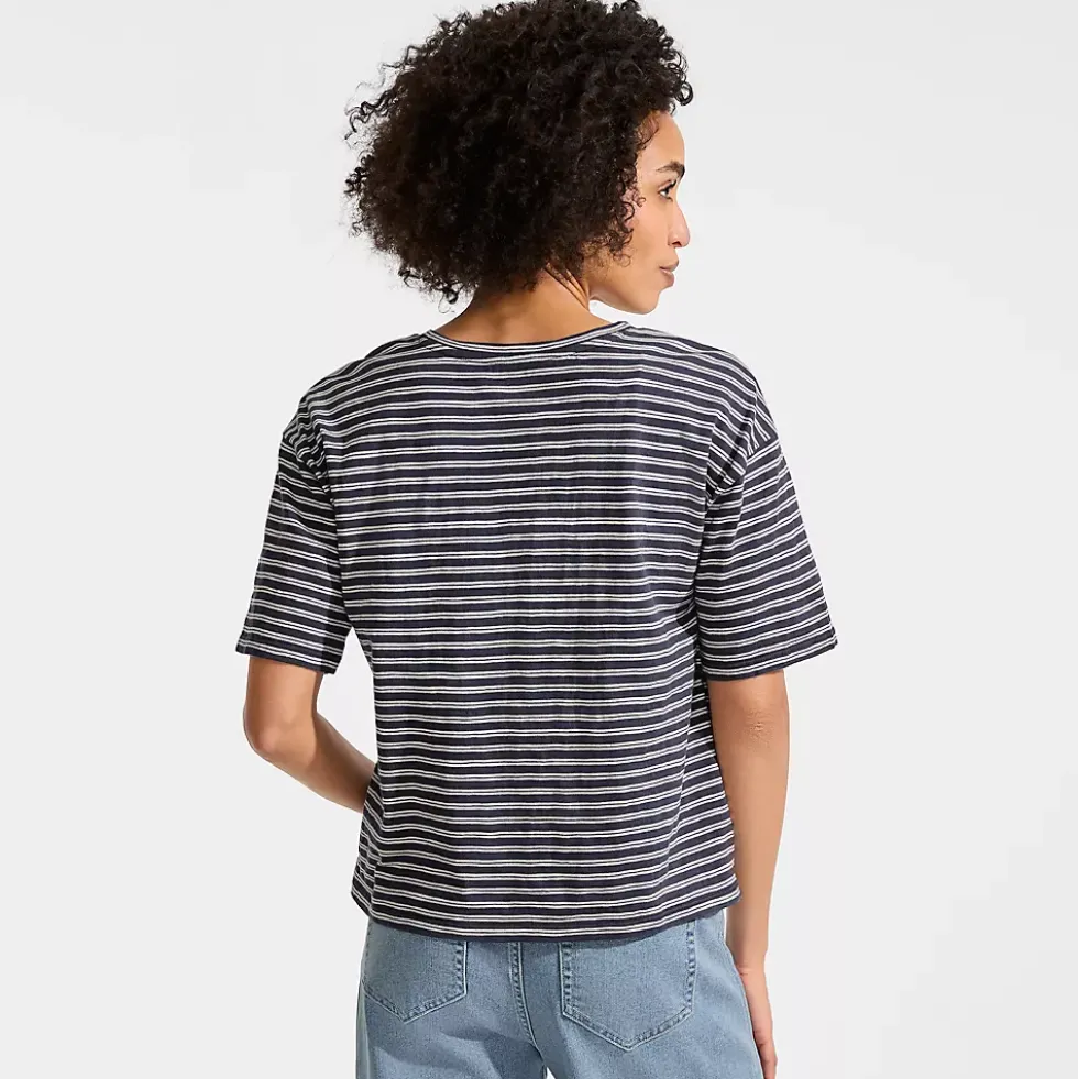 Women's Short Sleeve Slub Jersey T-Shirt
