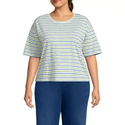 Women's Short Sleeve Slub Jersey T-Shirt