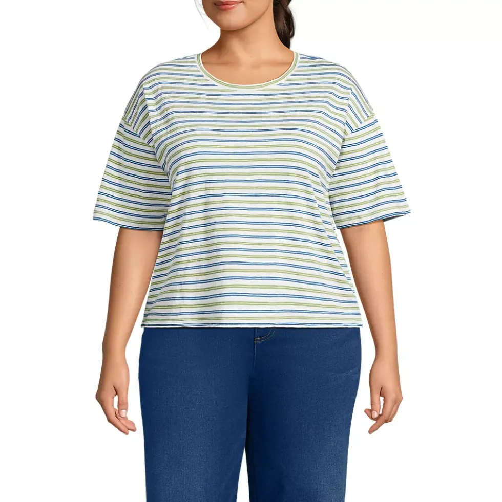 Women's Short Sleeve Slub Jersey T-Shirt