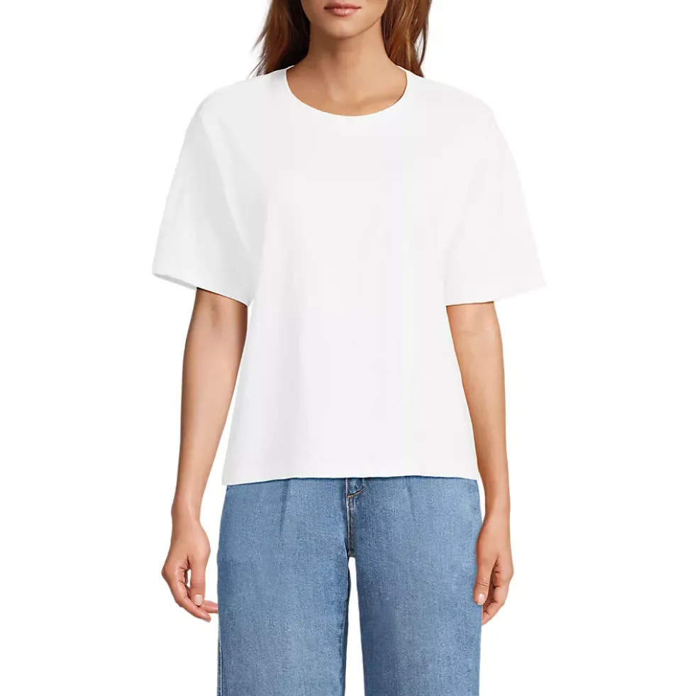 Women's Short Sleeve Slub Jersey T-Shirt