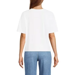 Women's Short Sleeve Slub Jersey T-Shirt
