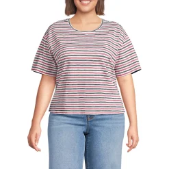Women's Short Sleeve Slub Jersey T-Shirt