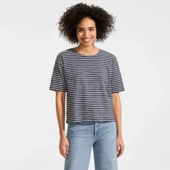 Women's Short Sleeve Slub Jersey T-Shirt
