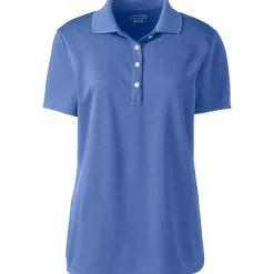 Women's Short Sleeve Solid Active Polo