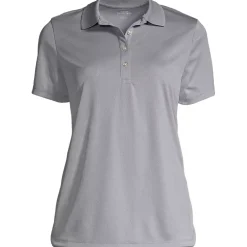 Women's Short Sleeve Solid Active Polo