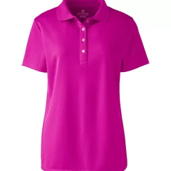 Women's Short Sleeve Solid Active Polo