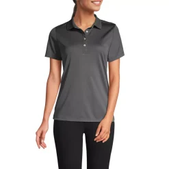 Women's Short Sleeve Solid Active Polo