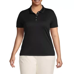 Women's Short Sleeve Solid Active Polo
