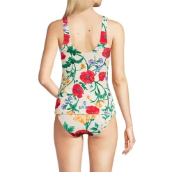 Women's Side Tie Tankini Top