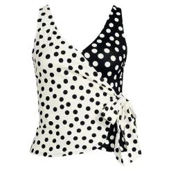 Women's Side Tie Tankini Top