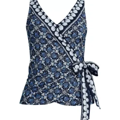 Women's Side Tie Tankini Top