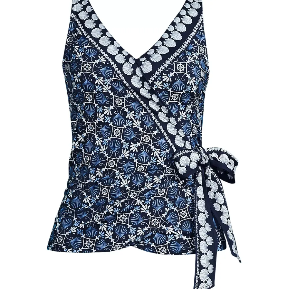 Women's Side Tie Tankini Top